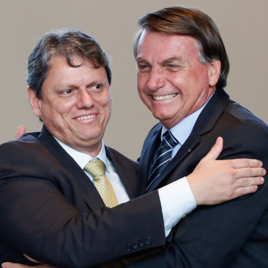 Governador Tarcísio diz que é “leal” e estará com Bolsonaro em 2026