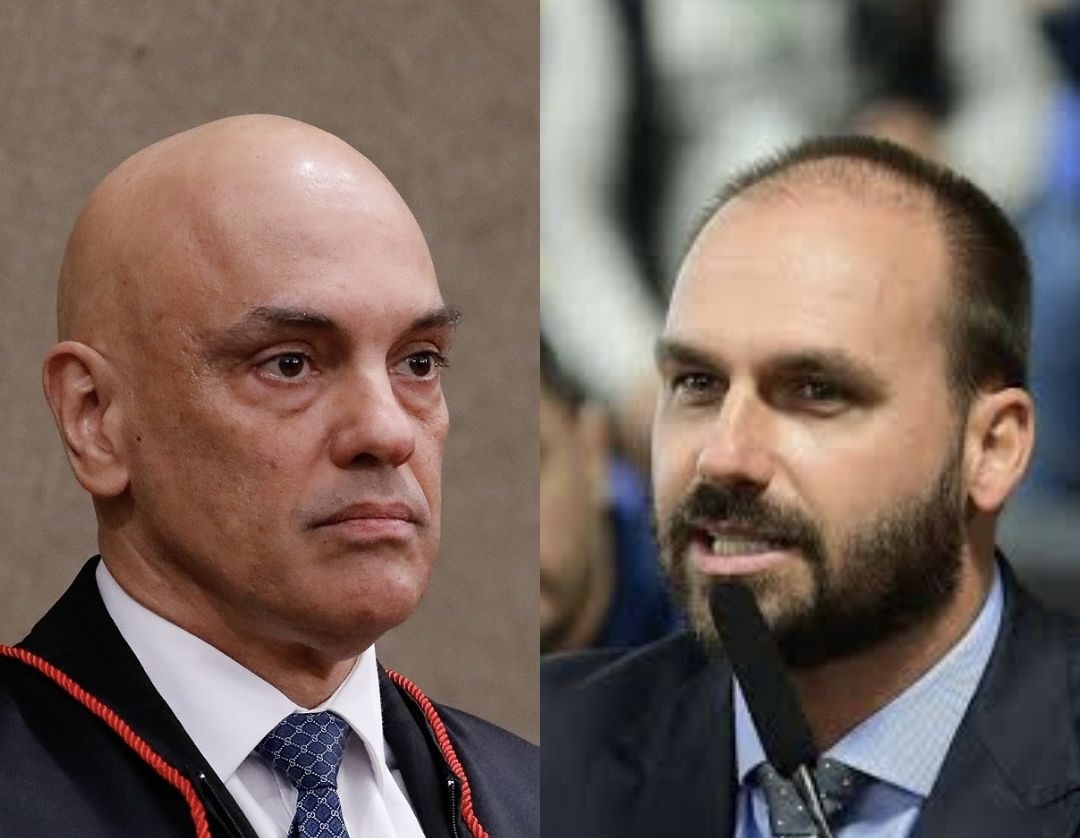 Moraes ameaça prender Bolsonaro se Eduardo postar falas do pai nas redes