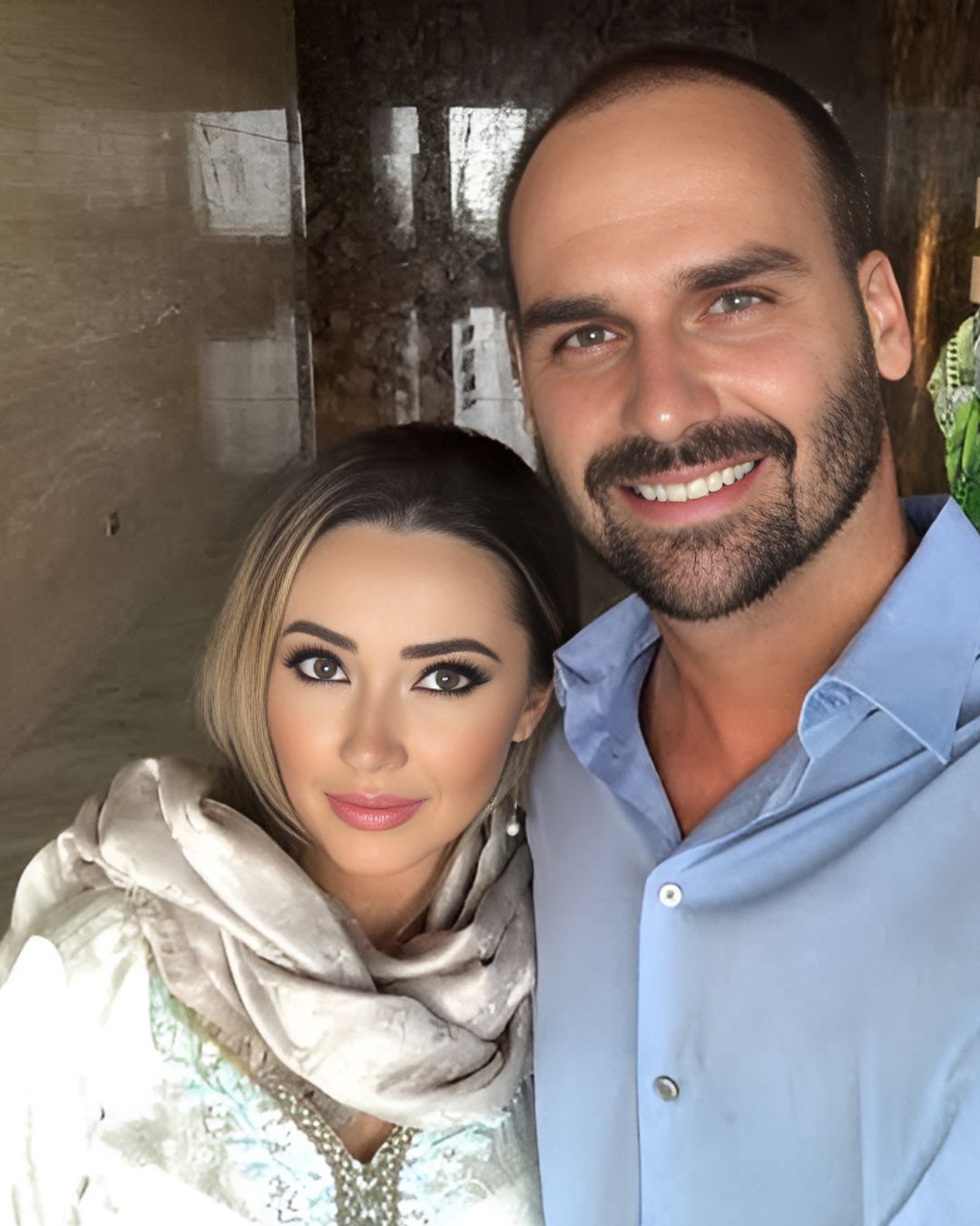 Eduardo Bolsonaro diz que STF também bloqueou contas de sua esposa