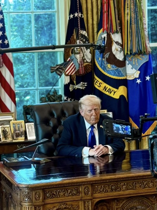 Trump celebra acordo por paz em Israel e Palestina e destaca: ‘Ansioso pela volta dos reféns’